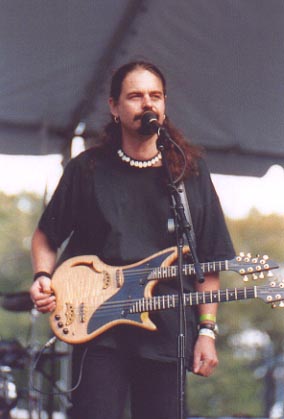 Lief playing the Blond at the Chicago Celtic Festival, 1999